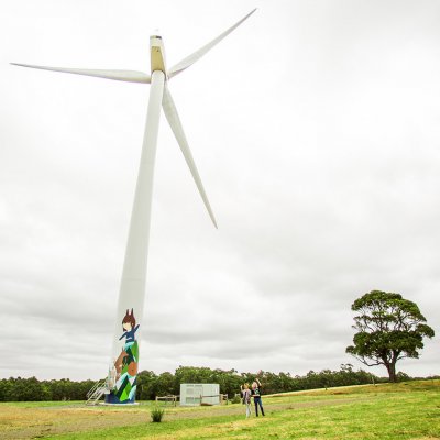 Hepburn Wind, a 4.1MW two-turbine wind farm cooperative